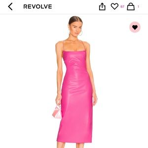 Helena Faux Leather Dress
Bardot